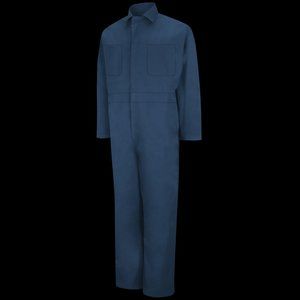 TWILL ACTION BACK COVERALL WITH CHEST POCKETS